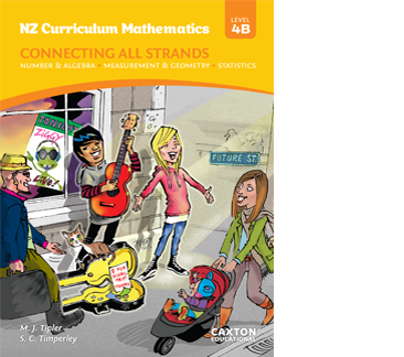 NZ Curriculum Mathematics - Connecting All Strands, Level 4B, NZ Maths Book
