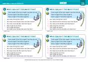 Chapter 3 - Extra Tasks 4 - Who caught the most fish?