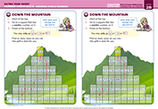 Number Knowledge 8 - Extra Tasks 1 - Down the mountain