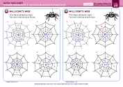 Number Knowledge 3 - Extra Tasks 4 - Millicent&acute;s web