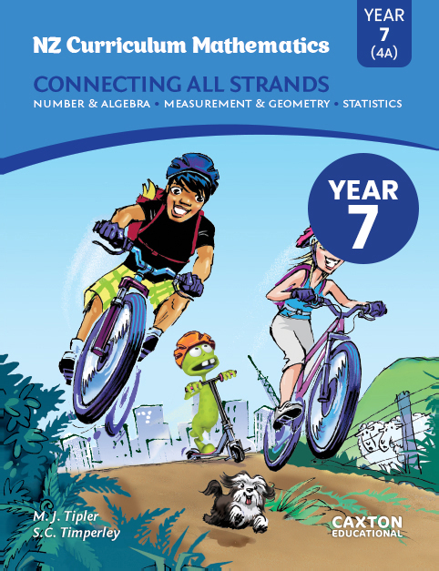 NZ Curriculum Mathematics - Connecting All Strands, Level 4A, NZ Maths Book