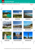 Chapter 11 - Road trip game - Destination cards (2 pages)