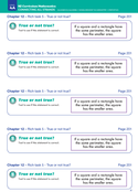 Chapter 12 - Rich task 5 - True or not true?
