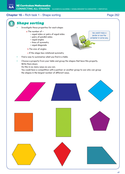 Chapter 16 - Rich task 1 - Shape sorting
