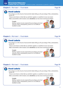 Chapter 5 - Rich task 1 - Food labels