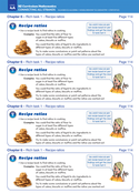 Chapter 6 - Rich task 1 - Recipe ratios