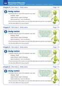 Chapter 6 - Rich task 2 - Body ratios